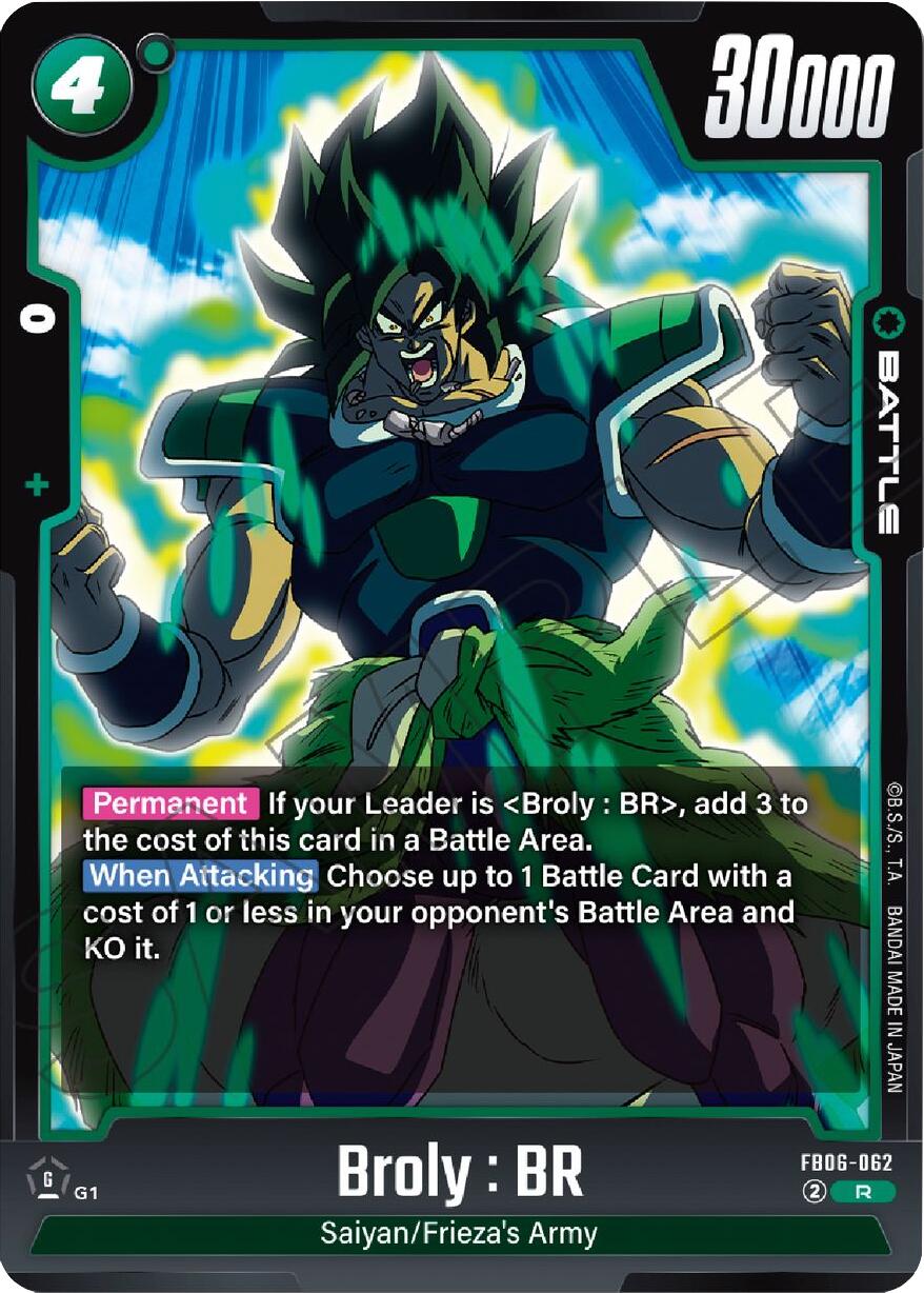Broly : BR (FB06-062) [Rivals Clash]