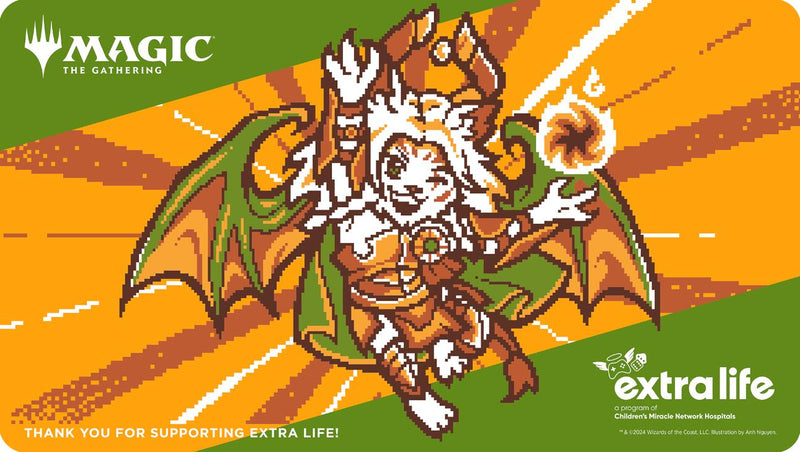Playmat - Extra Life 2024 (Pixel Ajani)