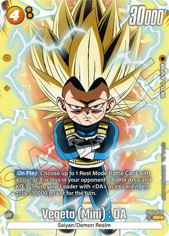 Vegeta (Mini) : DA (Alternate Art) [Rivals Clash]