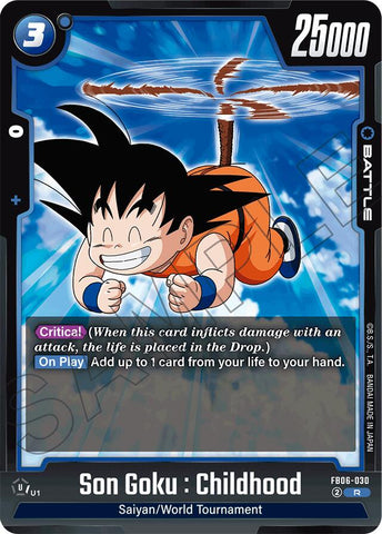 Son Goku : Childhood (FB06-030) [Rivals Clash]