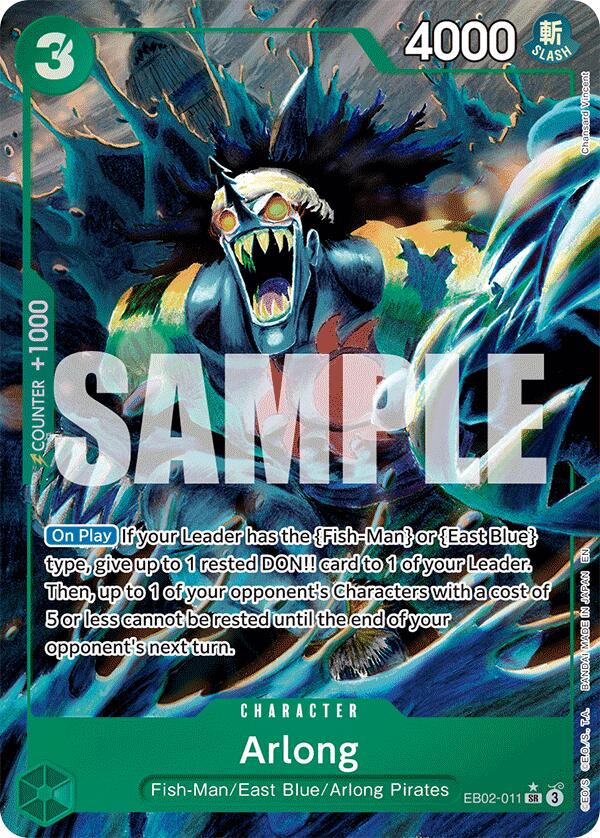 Arlong (Alternate Art) [Extra Booster: Anime 25th Collection]