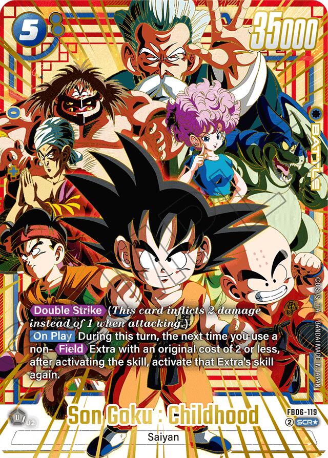 Son Goku : Childhood (FB06-119) (Super Alternate Art) [Rivals Clash]