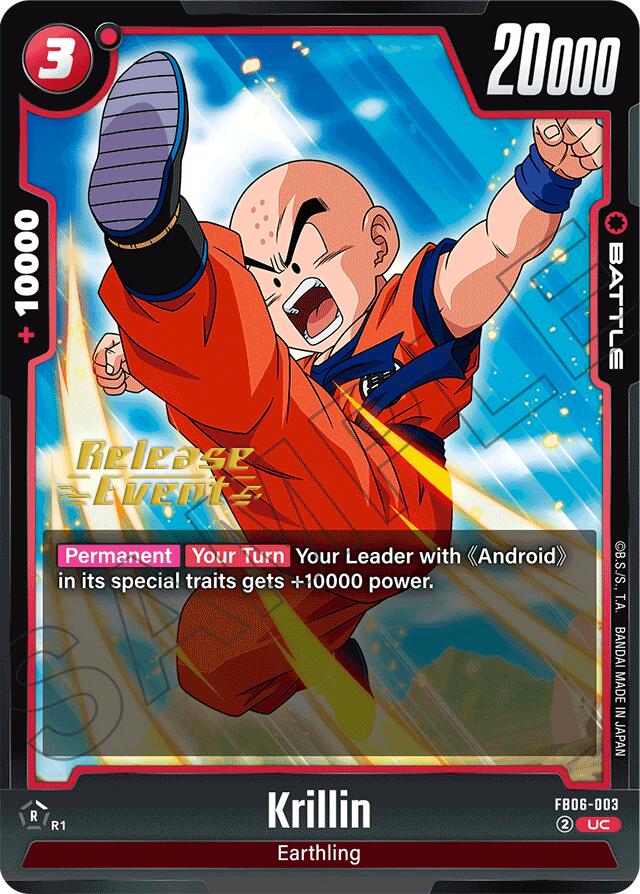 Krillin (FB06-003) [Rivals Clash Release Event Cards]