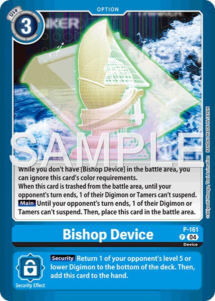 Bishop Device [P-161] (Limited Card Pack -Billion Bullet-) [Limited Card Pack -Billion Bullet-]
