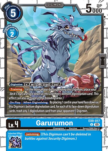 Garurumon [EX9-017] [Versus Monsters]