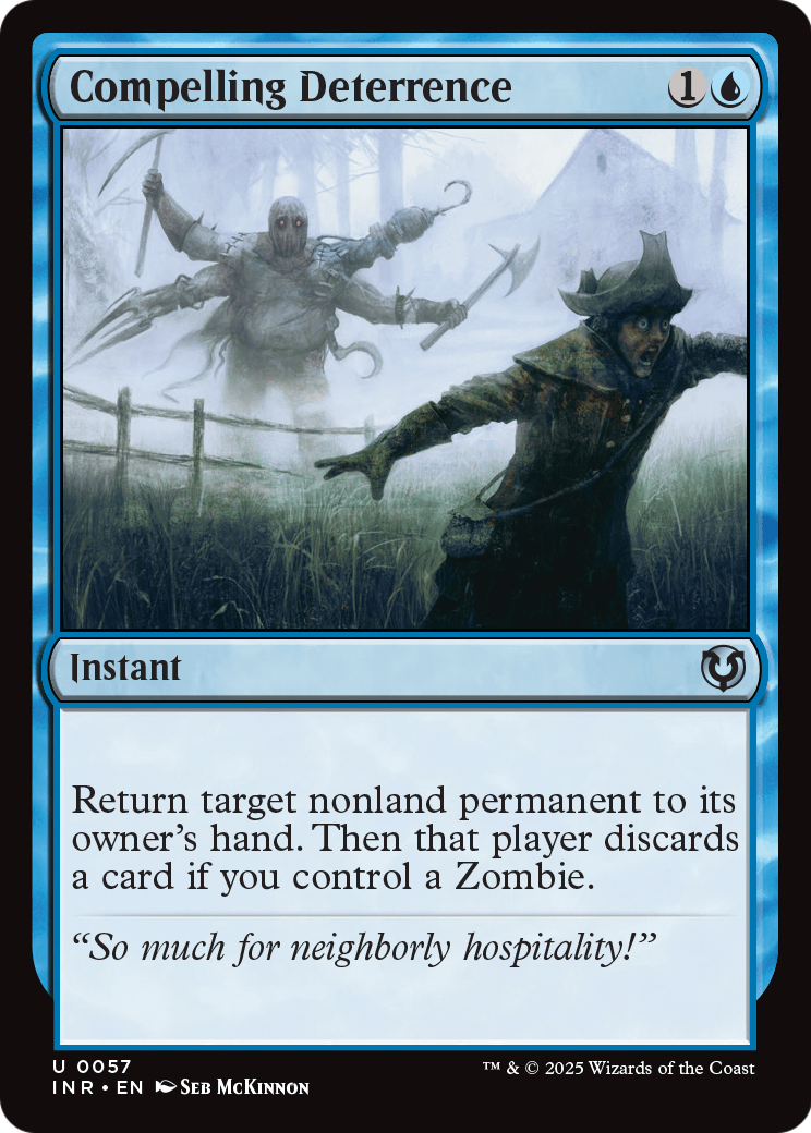 Compelling Deterrence (INR-057) [Innistrad Remastered]
