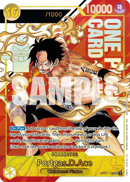Portgas.D.Ace (Serial Numbered) [One Piece Promotion Cards]