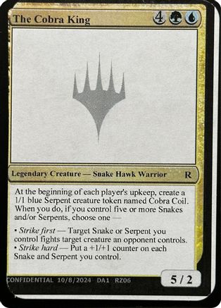 The Cobra King [Un-Known Event Playtest Cards]
