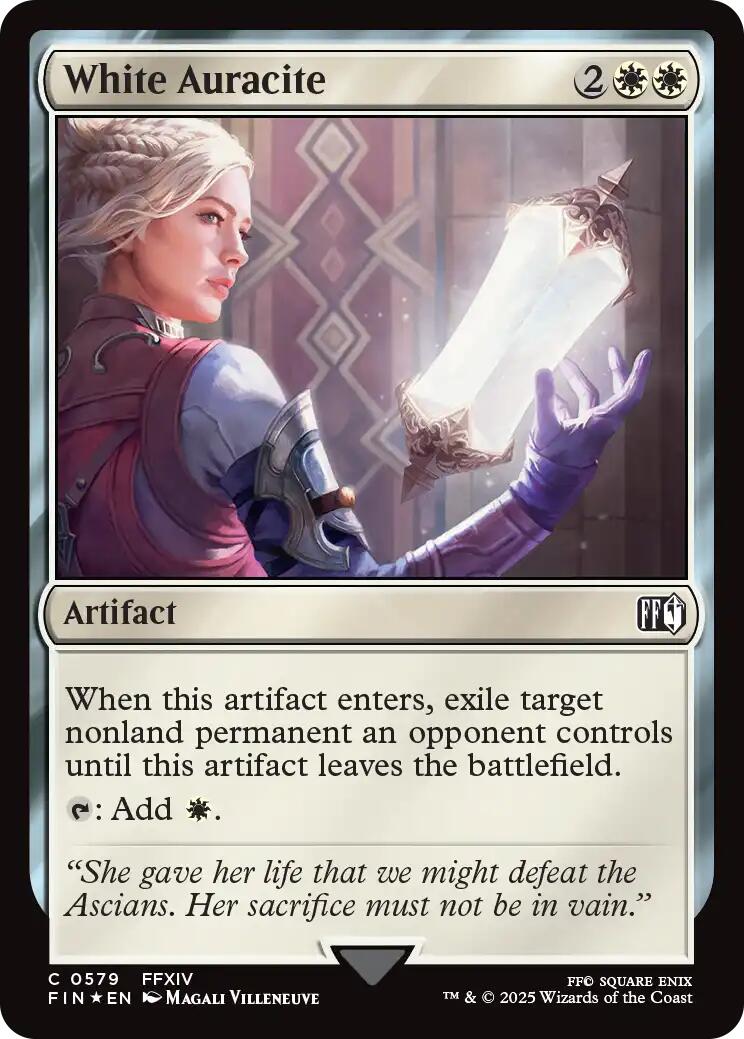 White Auracite (Surge Foil) [FINAL FANTASY]