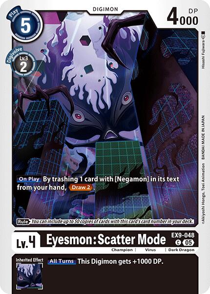 Eyesmon: Scatter Mode [EX9-048] [Versus Monsters]