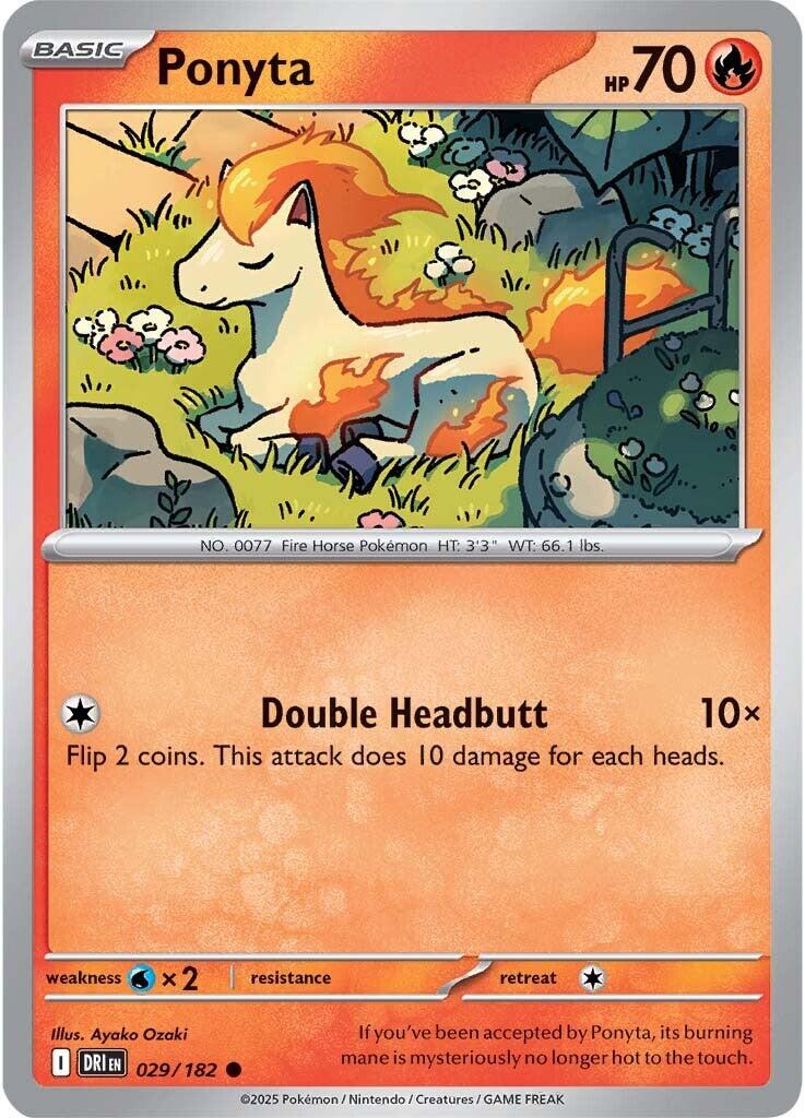 Ponyta (029/182) [Scarlet & Violet: Destined Rivals]