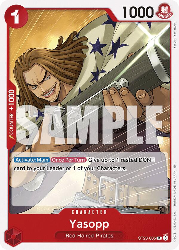 Yasopp [Starter Deck: Red Shanks]