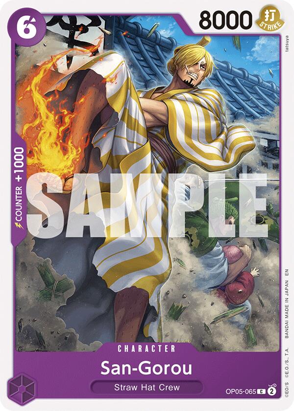 San-Gorou (Reprint) [Starter Deck: Purple/Black Monkey.D.Luffy]
