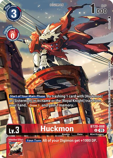 Huckmon [BT20-008] (Box Topper) [Versus Monsters]