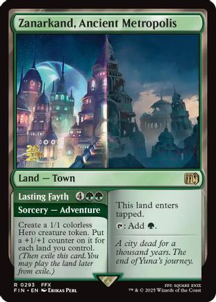 Zanarkand, Ancient Metropolis (PRE-293) [Prerelease Cards] Foil