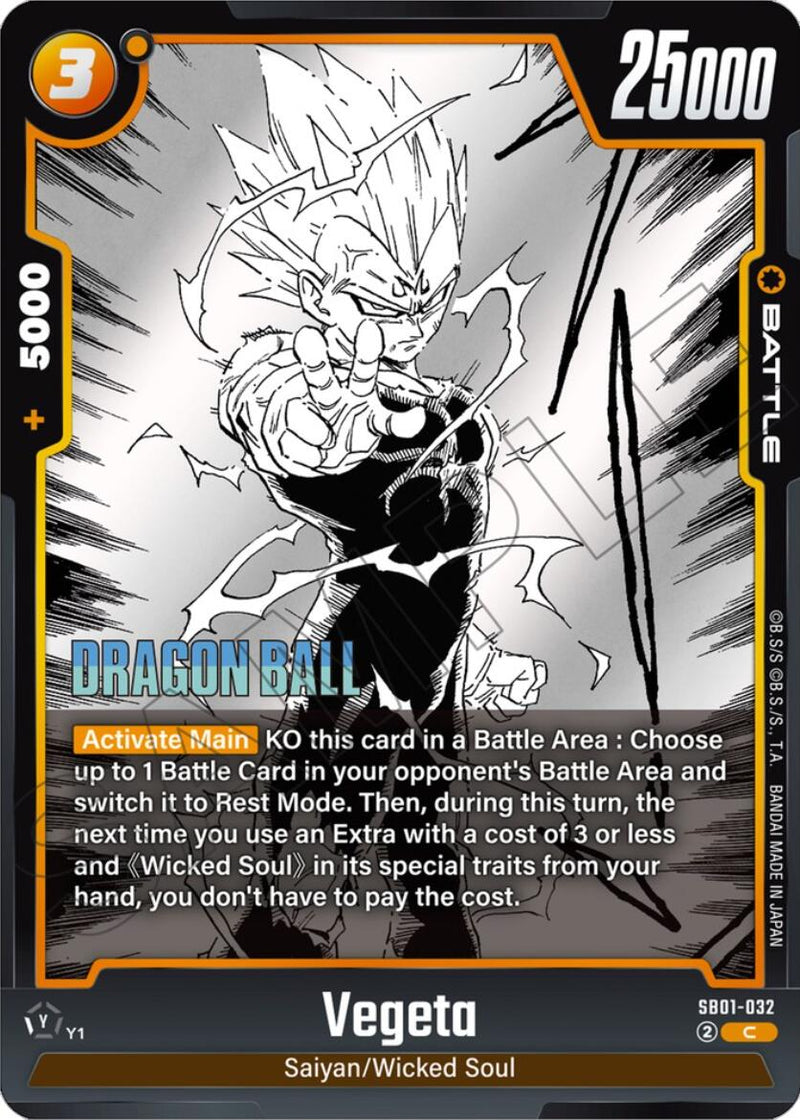 Vegeta (SB01-032) [Manga Booster 01]