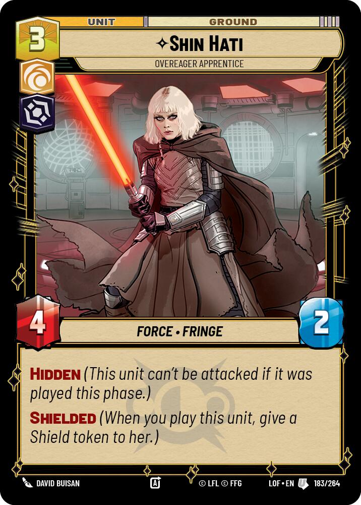 Shin Hati - Overeager Apprentice (183/264) (183/264) [Legends of the Force]