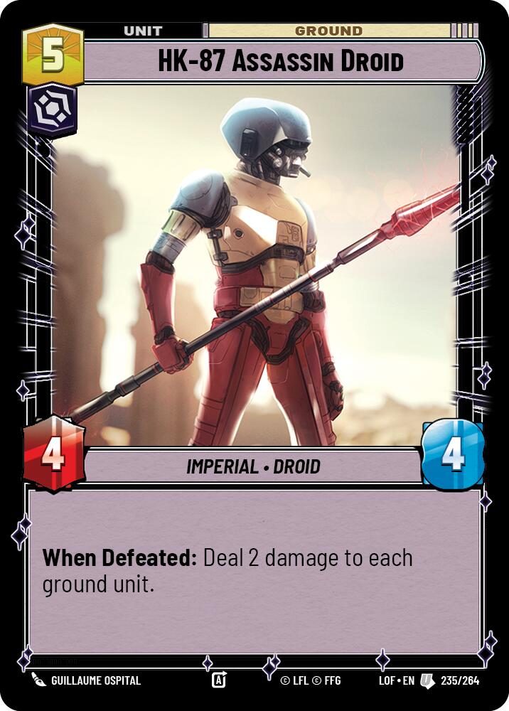 HK-87 Assassin Droid (235/264) (235/264) [Legends of the Force]