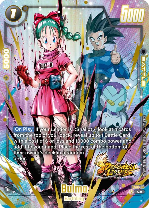 Bulma (Bonus Pack Alternate Art) [Starter Deck: Shallot]