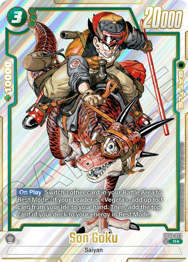 Son Goku (SB01-023) (Alternate Art) [Manga Booster 01]