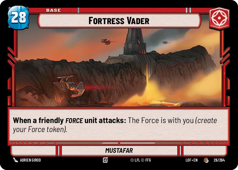 Fortress Vader // Experience (026/264 // T01/T03) (026/264 // T01/T03) [Legends of the Force]