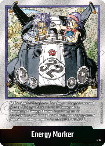 Energy Marker (E-62) [Fusion World Energy Markers]