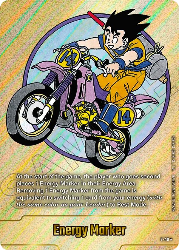 Energy Marker (E-49) (Gold) [Fusion World Energy Markers]