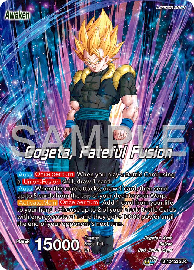 Son Goku & Vegeta // Gogeta, Fateful Fusion (Reprint) (BT12-122) [Premium Anniversary Box 2025]