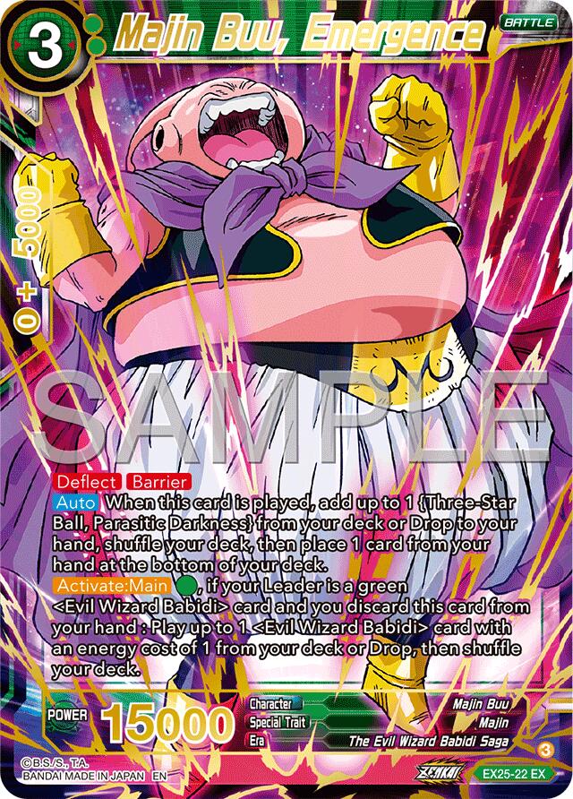 Majin Buu, Emergence (EX25-22) [Premium Anniversary Box 2025]