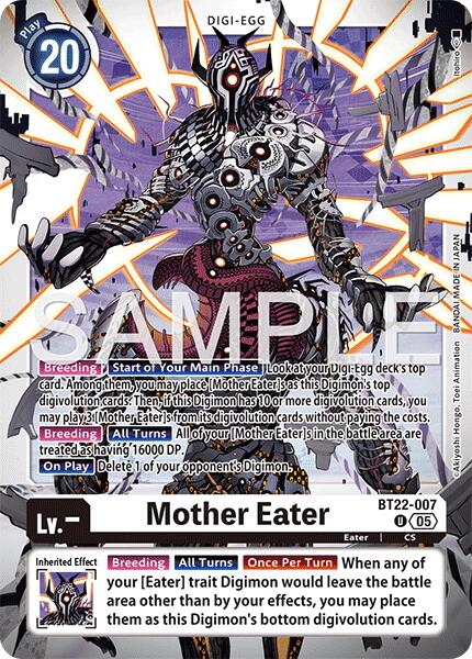 Mother Eater [BT22-007] [Cyber Eden]