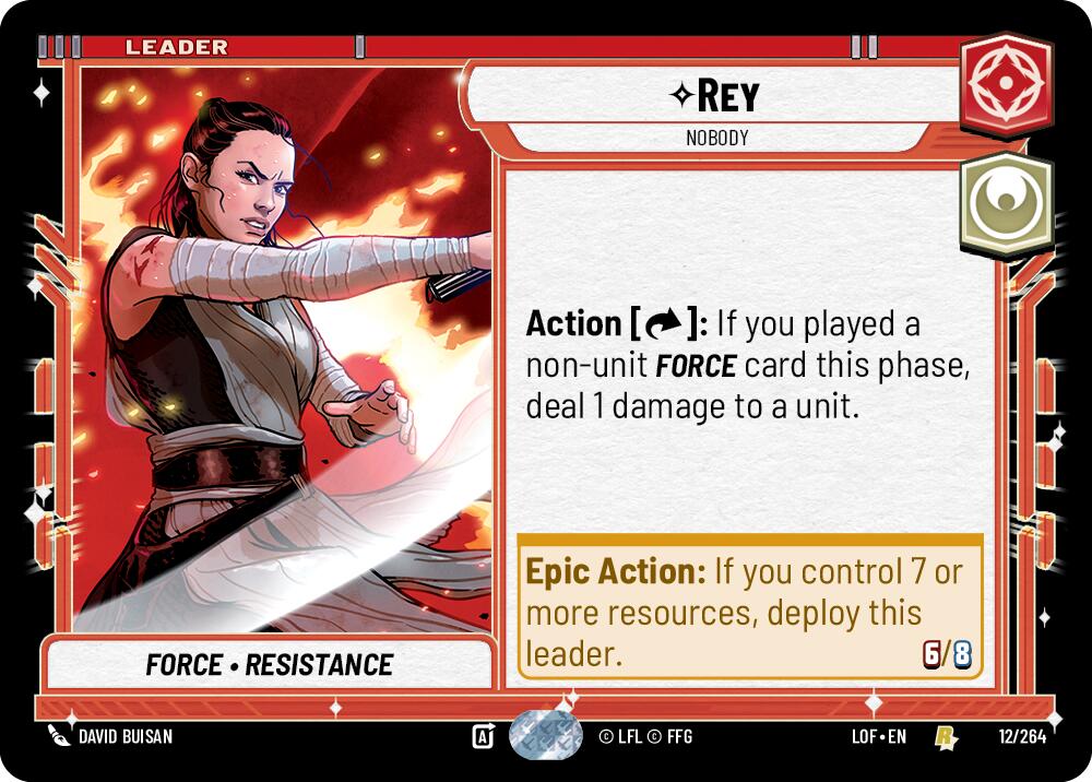 Rey (012/264) - Nobody (012/264) [Legends of the Force]