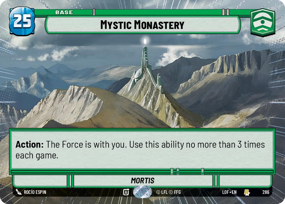 Mystic Monastery (286) (Hyperspace) (286) [Legends of the Force]