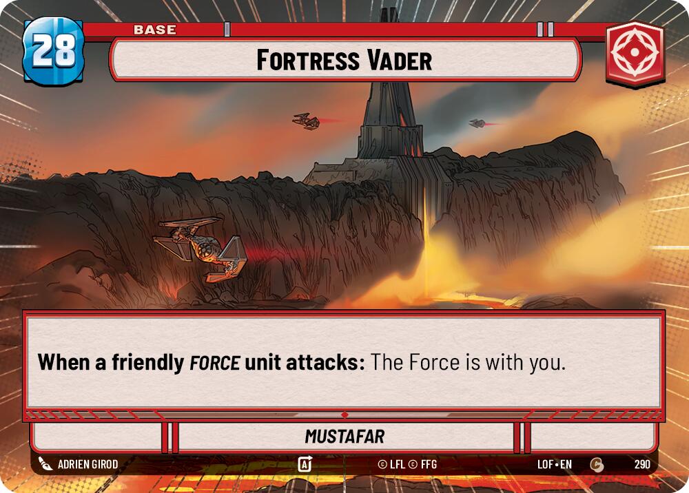 Fortress Vader // Shield (290 // t02) (Hyperspace) (290 // T02) [Legends of the Force]