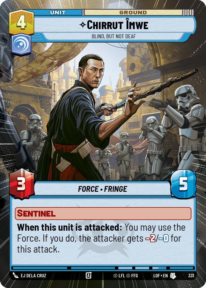 Chirrut Imwe - Blind, but not Deaf (331) (Hyperspace) (331) [Legends of the Force]