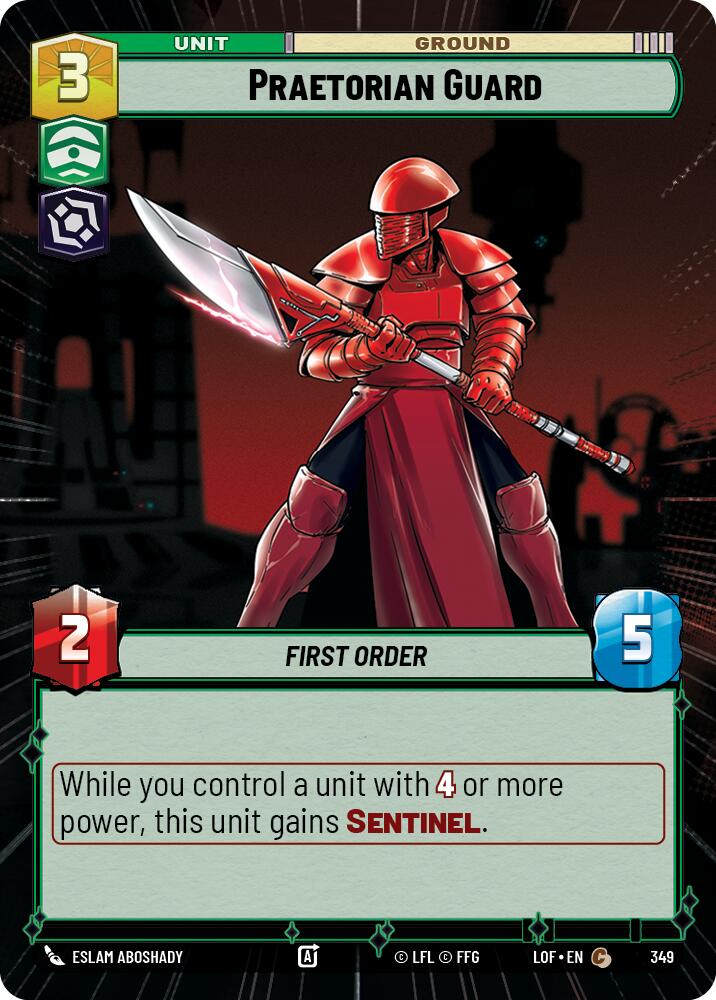 Praetorian Guard (349) (Hyperspace) (349) [Legends of the Force]