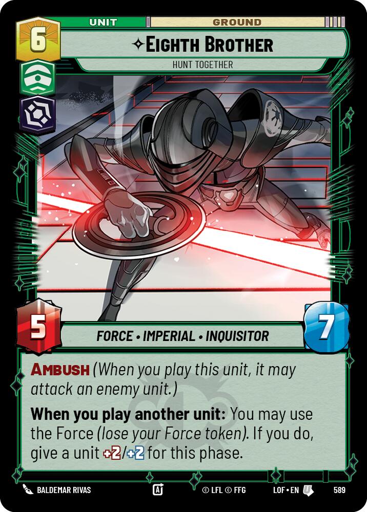 Eighth Brother - Hunt Together (589) (Foil) (589) [Legends of the Force]