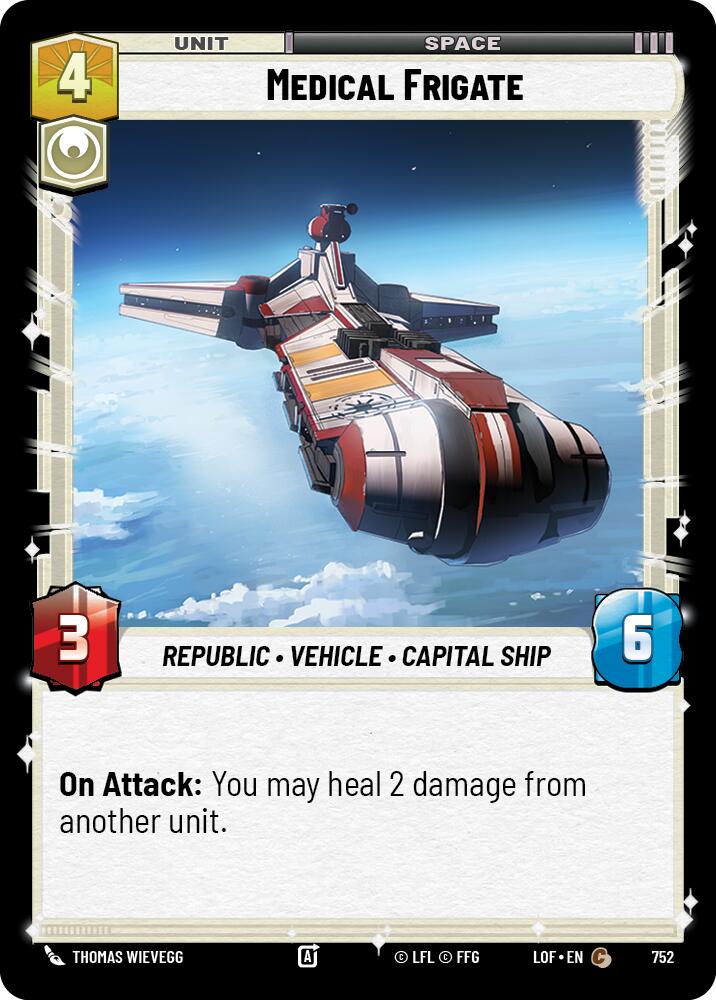 Medical Frigate (752) (Foil) (752) [Legends of the Force]