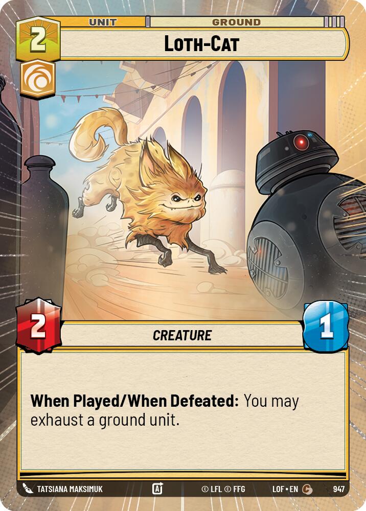 Loth-Cat (947) (Hyperspace Foil) (947) [Legends of the Force]