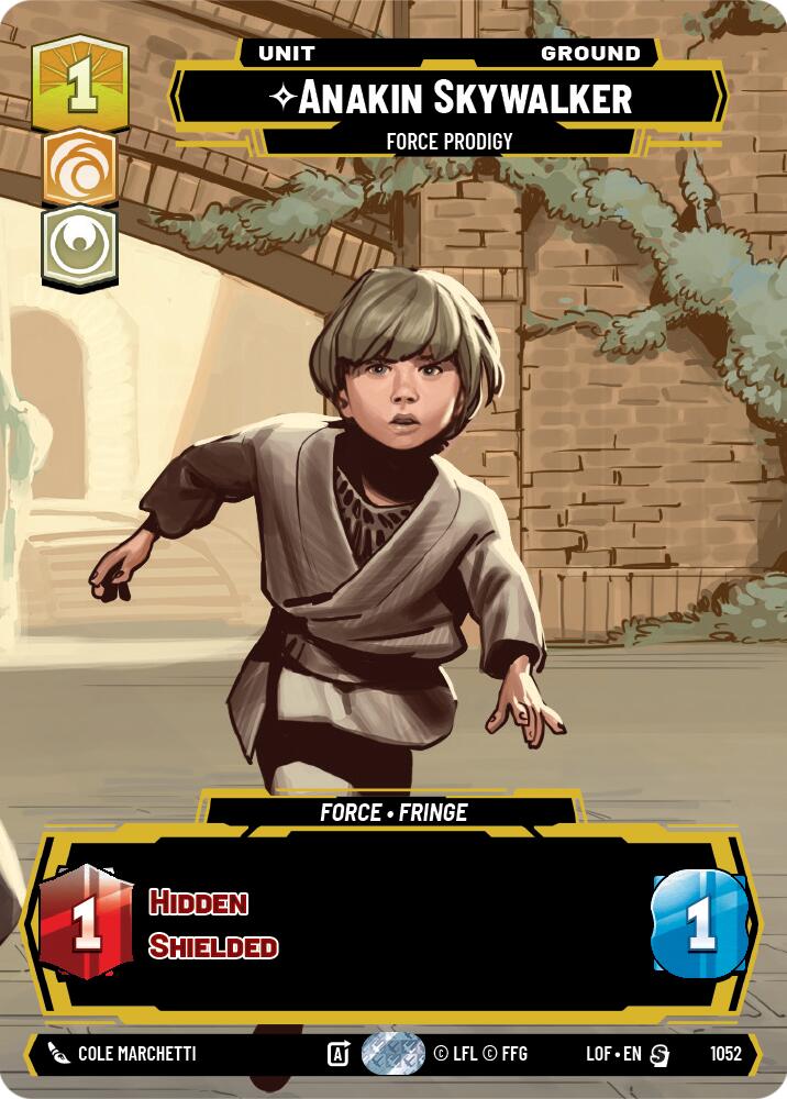 Anakin Skywalker - Force Prodigy (1052) (Prestige) (1052) [Legends of the Force]