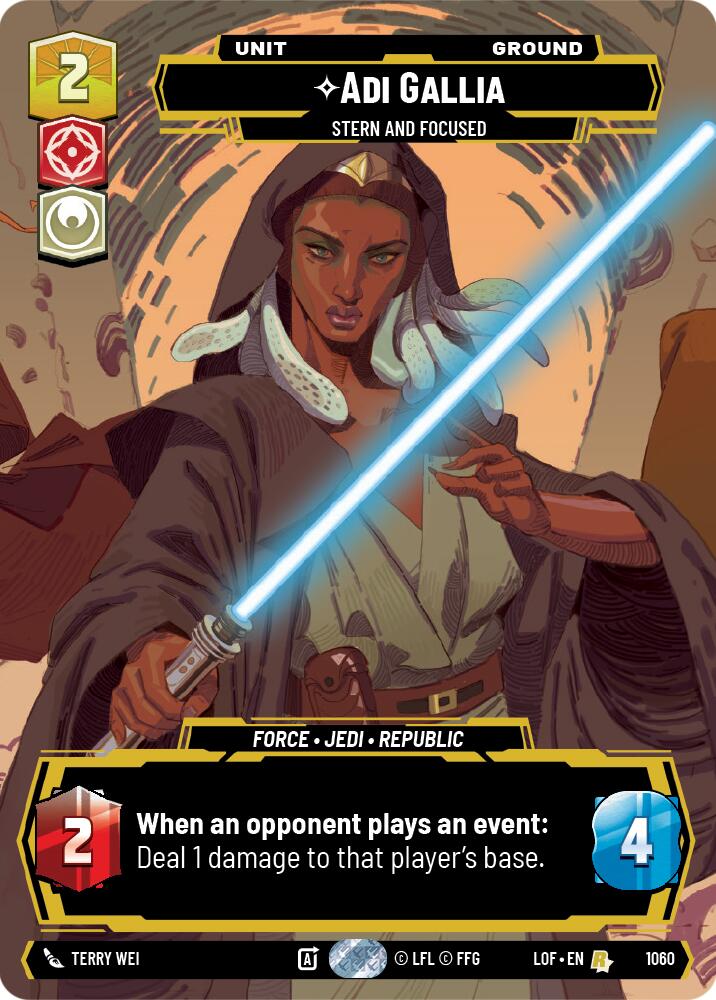 Adi Gallia- Stern and Focused (1060) (Prestige) (1060) [Legends of the Force]