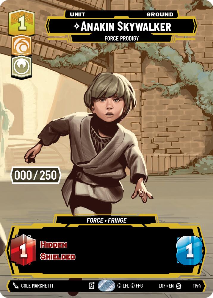 Anakin Skywalker - Force Prodigy (1144) (Serialized) (1144) [Legends of the Force]