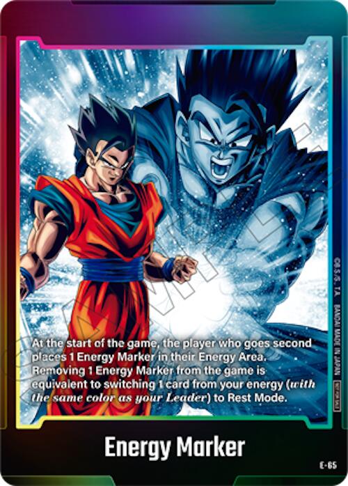 Energy Marker (E-65) [Fusion World Energy Markers]