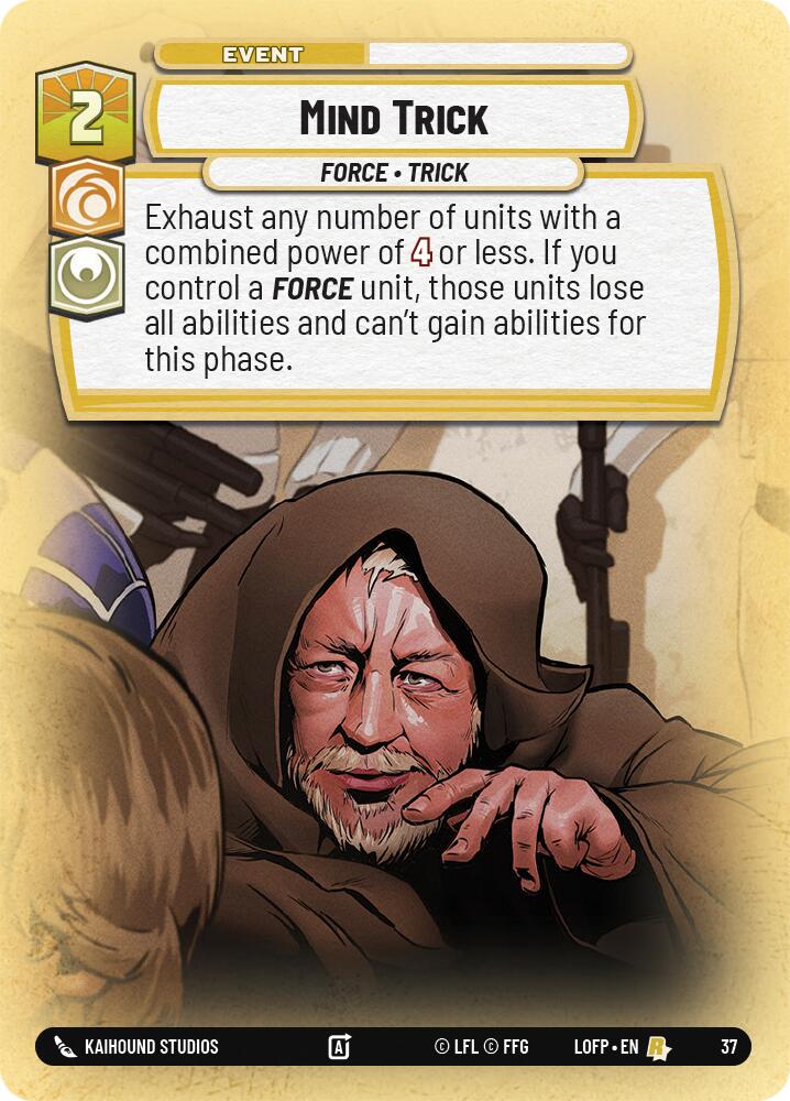 Mind Trick (37) (37) [Legends of the Force: Weekly Play]
