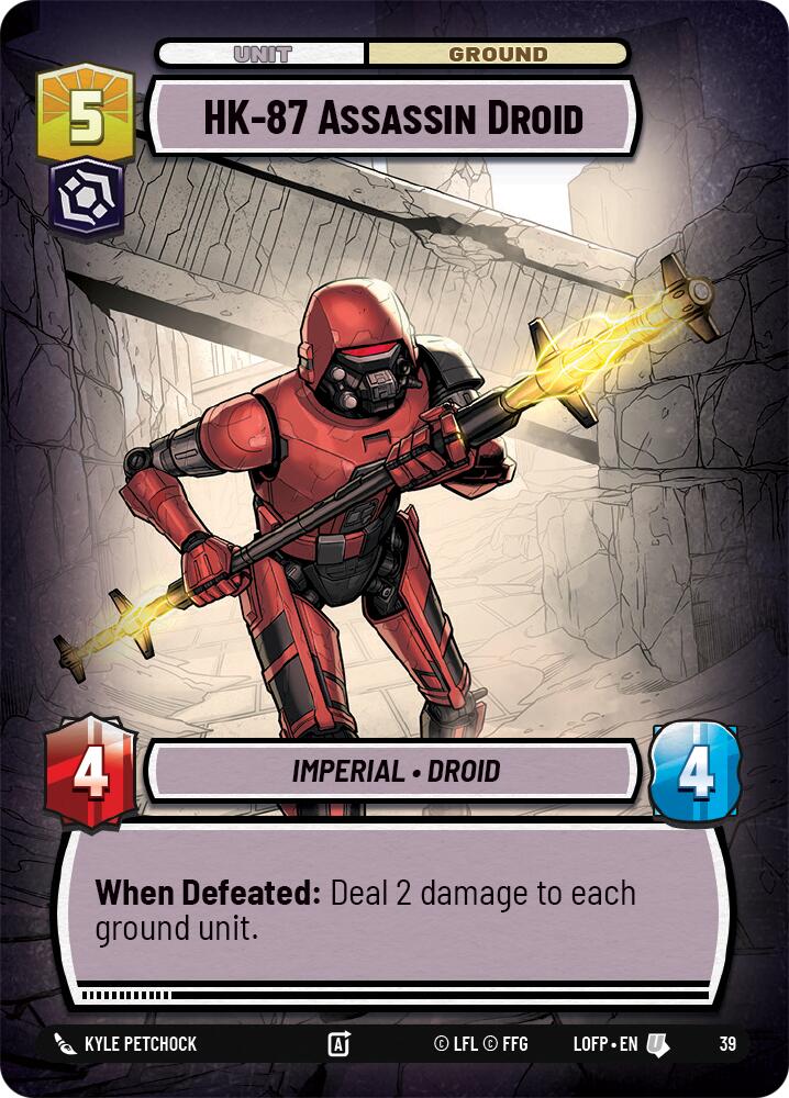 HK-87 Assassin Droid (39) (39) [Legends of the Force: Weekly Play]