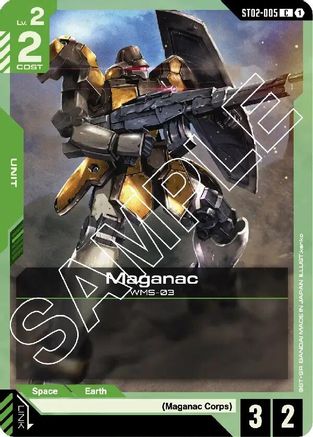 Maganac (ST02-005) - Starter Deck 02 Wings of Advance