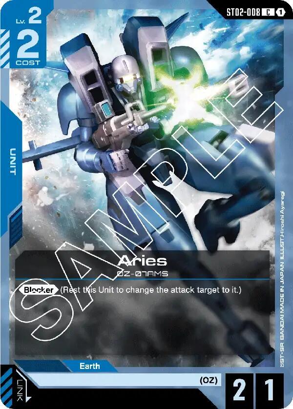 Aries — Starter Deck 02: Wings of Advance [ST02]