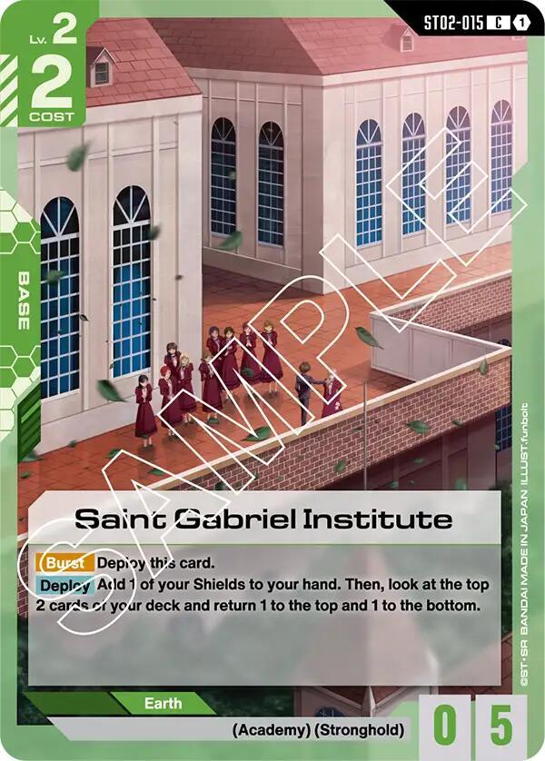 Saint Gabriel Institute — Starter Deck 02: Wings of Advance [ST02]