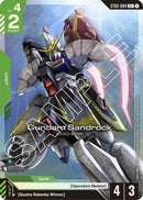 Gundam Sandrock (C+) (ST02-004) - Starter Deck 02 Wings of Advance Holofoil