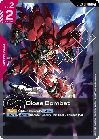 Close Combat — Starter Deck 03: Zeon’s Rush [ST03]