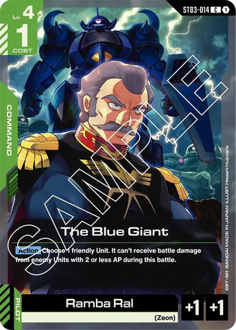 The Blue Giant — Starter Deck 03: Zeon’s Rush [ST03]